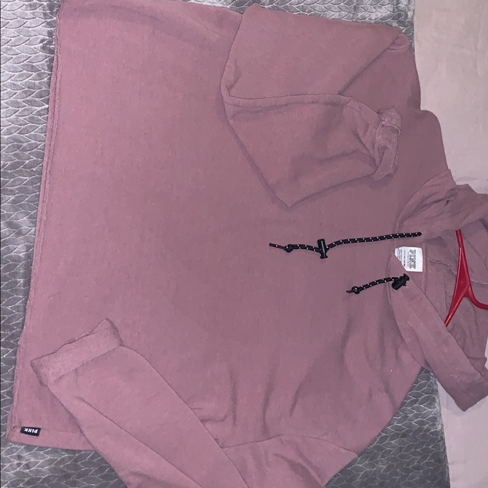 PINK crop top pullover!!💕